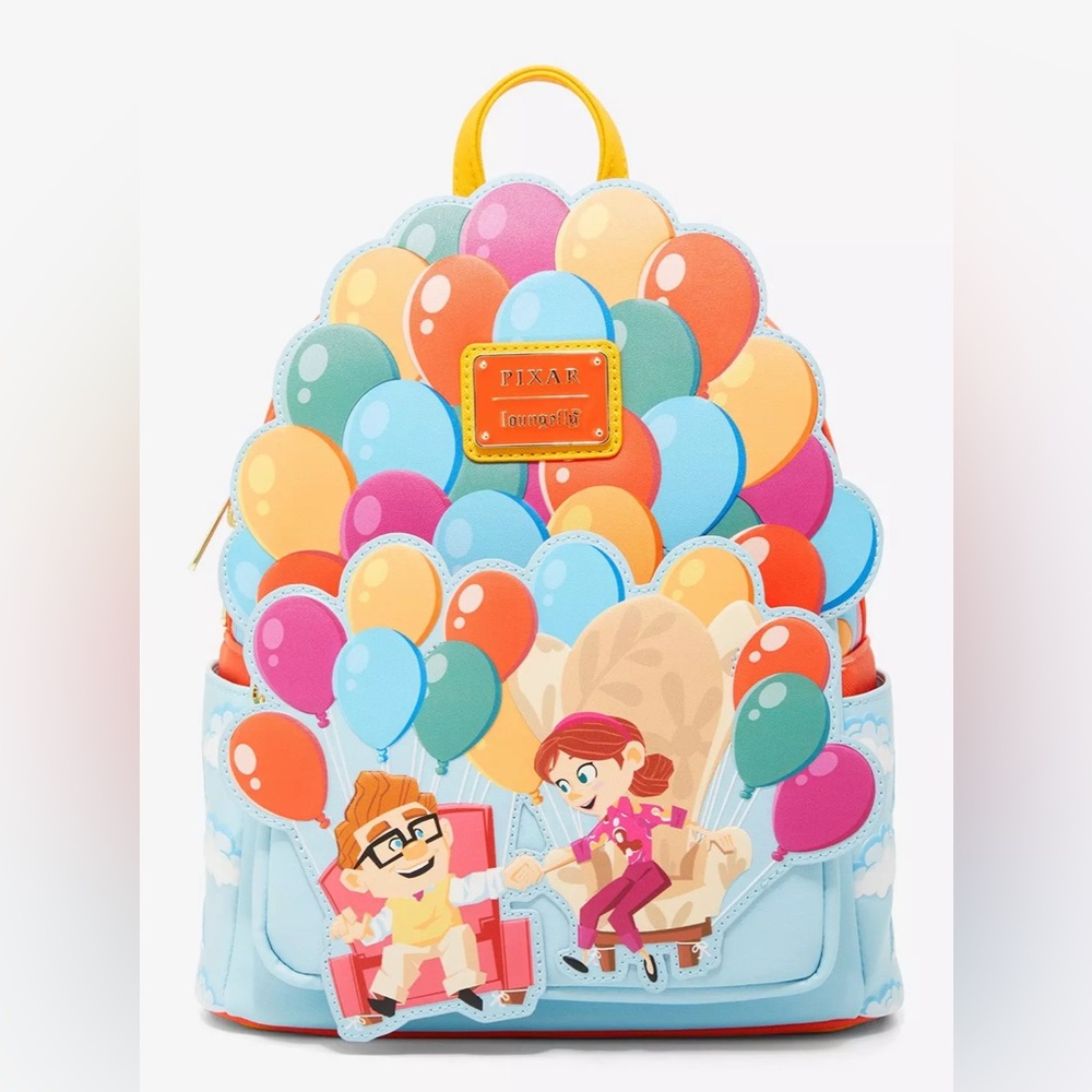 Loungefly Disney Pixar Up Carl & Ellie Mini Backpack